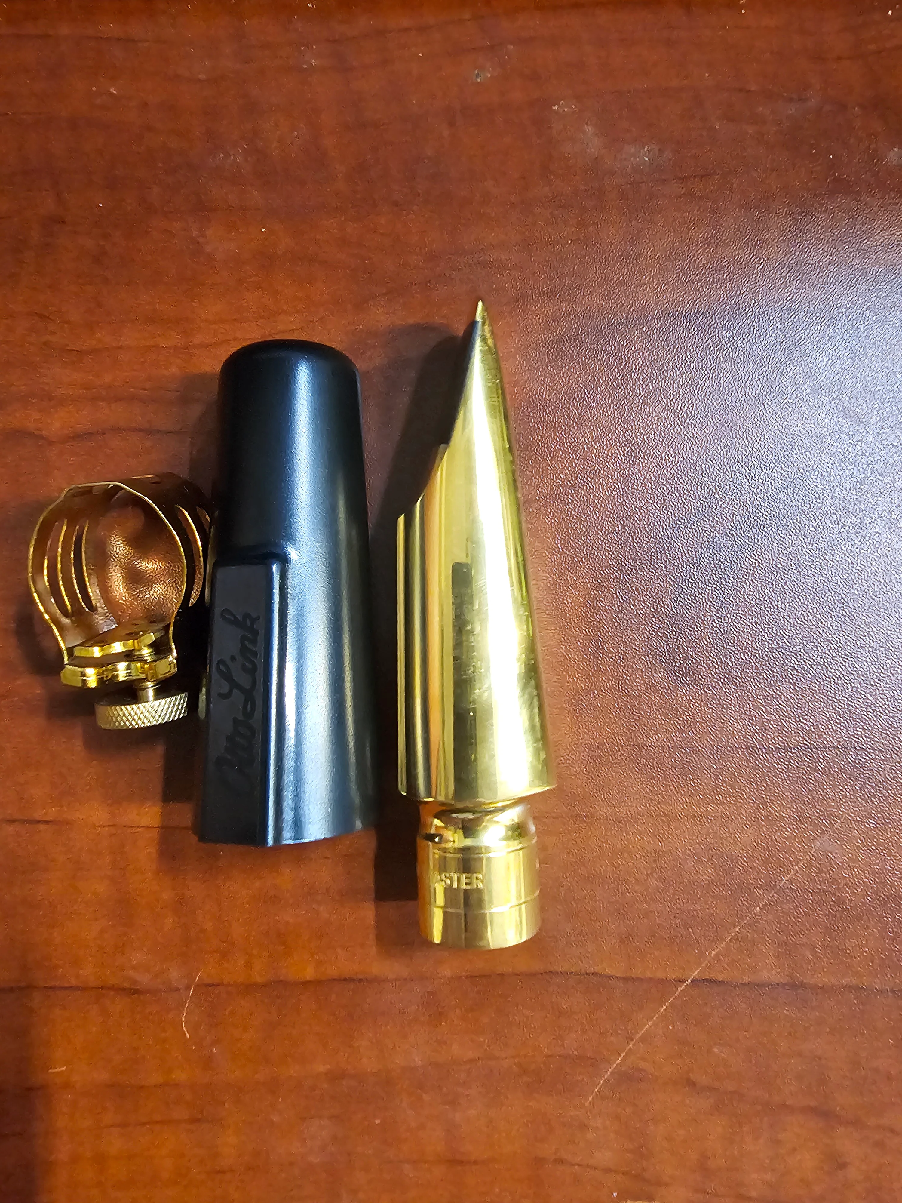 Otto Link New York Gold Plated Tenor Sax Mouthpiece 7 - Image 4