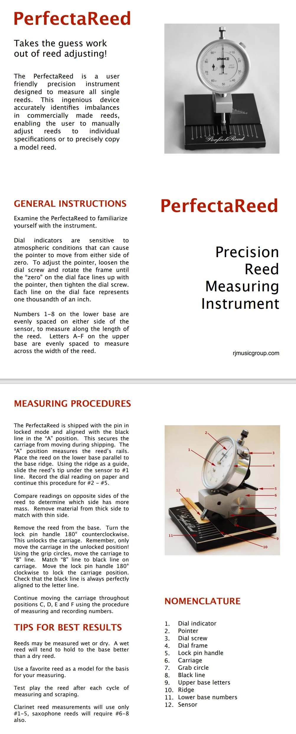 PerfectaReed Measuring Device by Ben Armato - Image 8