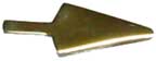 Pisoni Bassoon Nickel Silver Spade Shaped Plaque - 36-1 - Image 2