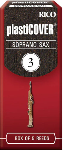 Plasticover by D'Addario Soprano Saxophone Reeds - 5 Per Box - Image 2
