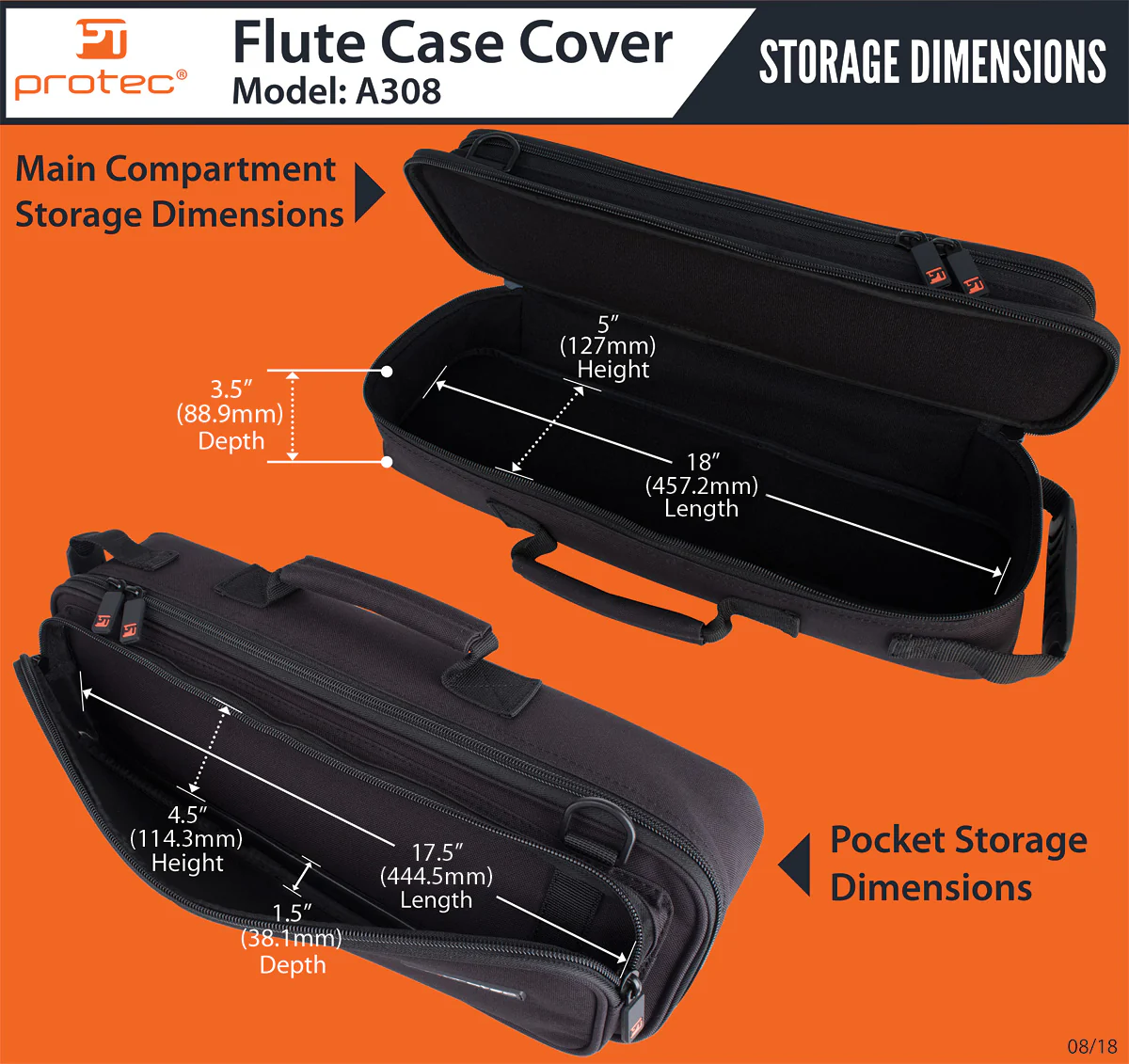 Pro Pac Case Cover Flute - A308 - Image 10