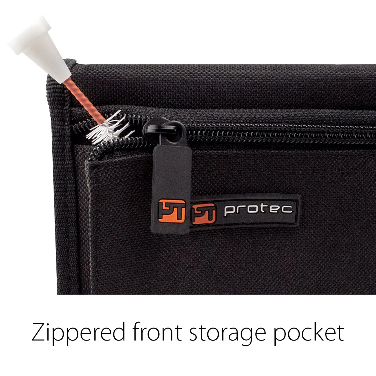 Pro Tec Trumpet Mouthpiece Pouch - Nylon With Zipper Closure, 3-Piece - A219ZIP - Image 6