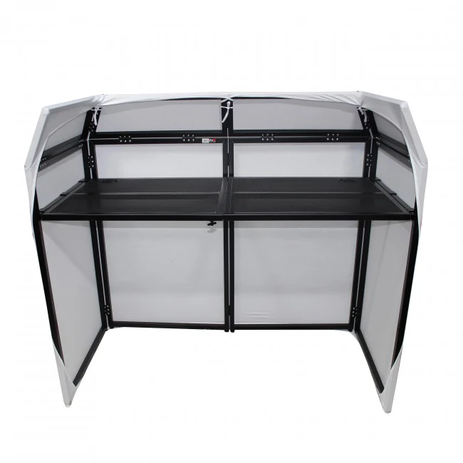 Pro X Foldable DJ Booth W/ Built-In Table - Image 3