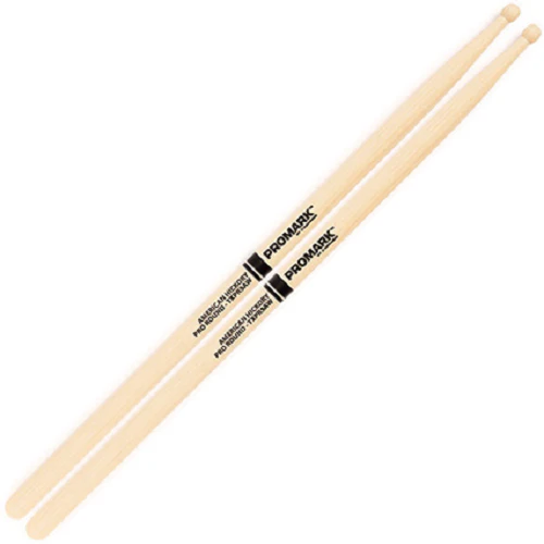 Promark Hickory 5A Pro-Round Wood Tip Drum Set Sticks