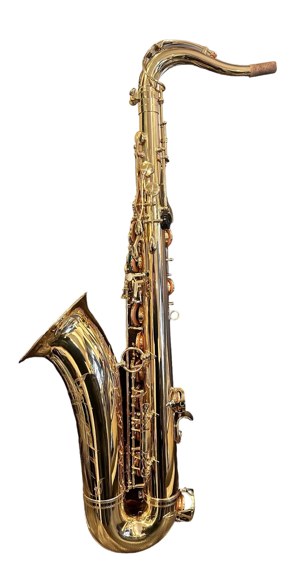 Retro Revival "Tru-Six" Vintage Paris Styled Tenor Saxophone Lacquer Finish - Image 2
