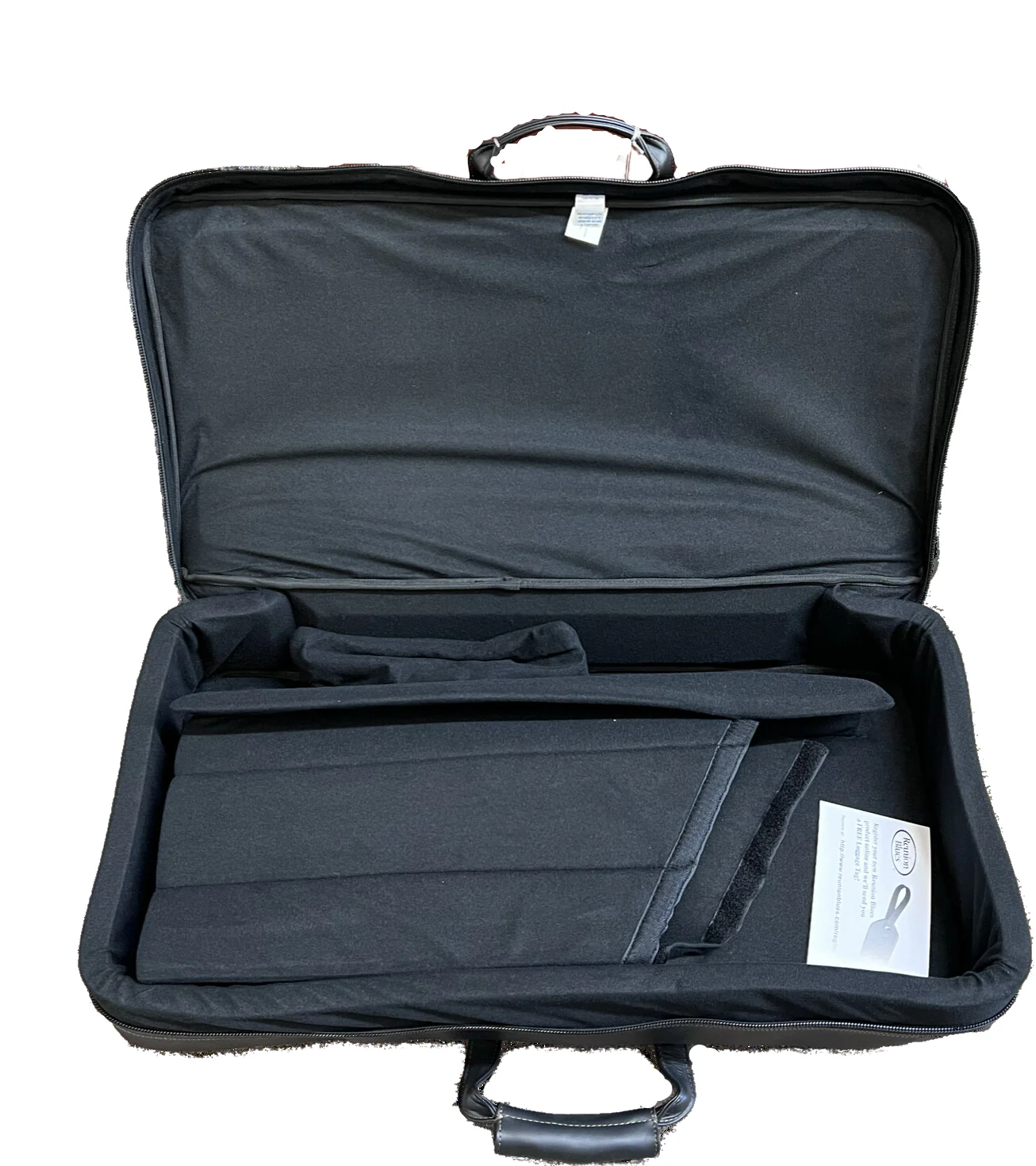 Reunion Blues Black Leather Vintage Basson Case - 750-15 - Image 3
