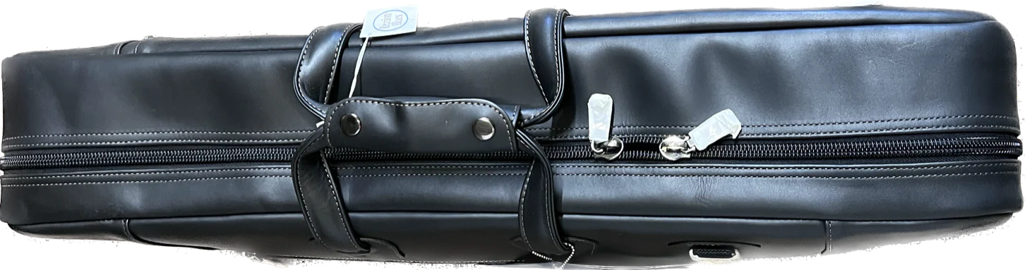 Reunion Blues Black Leather Vintage Basson Case - 750-15 - Image 4
