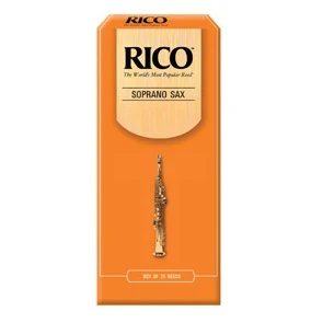 Rico by D'addario Soprano Sax Reeds Unfiled - 25 Per Box - Image 2