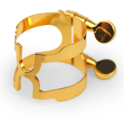 Rico Gold Plated Bb Clarinet H-Ligature & Plastic Cap - HCL1G - Image 4