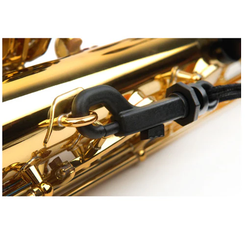 Rico Padded Strap with Plastic Snap Hook for Soprano/Alto Saxophone - Image 3