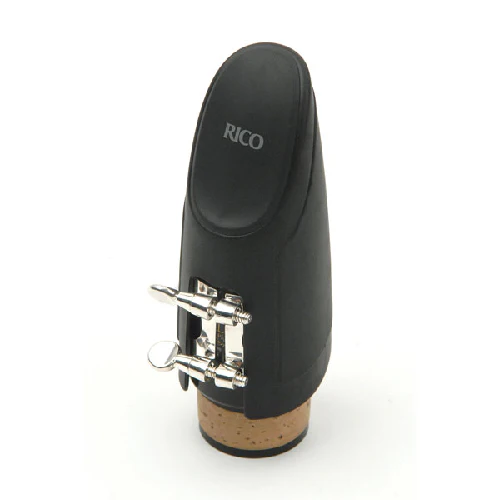 Rico Silver Plated Bass Clarinet H-Ligature & Cap for Selmer-Style Mouthpieces - HBC1S - Image 2