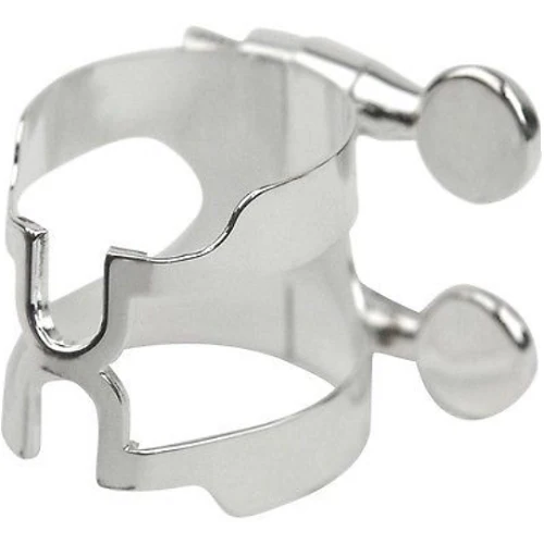 Rico Silver Plated Bb Clarinet H-Ligature & Plastic Cap - HCL1S - Image 2