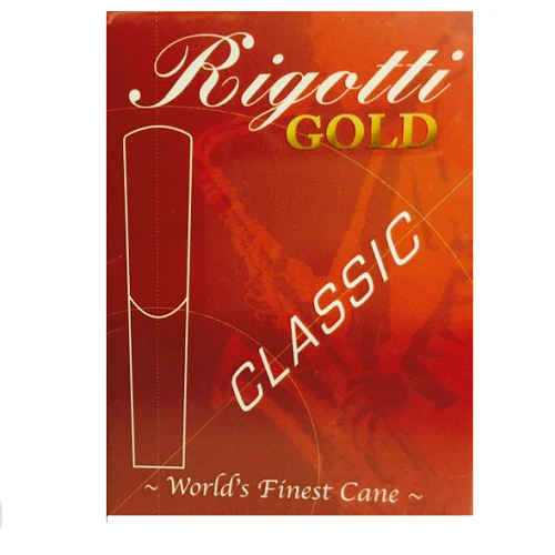 Rigotti Gold Tenor Saxophone Classic Cut Filed Reeds - 10 Per Box - Image 2