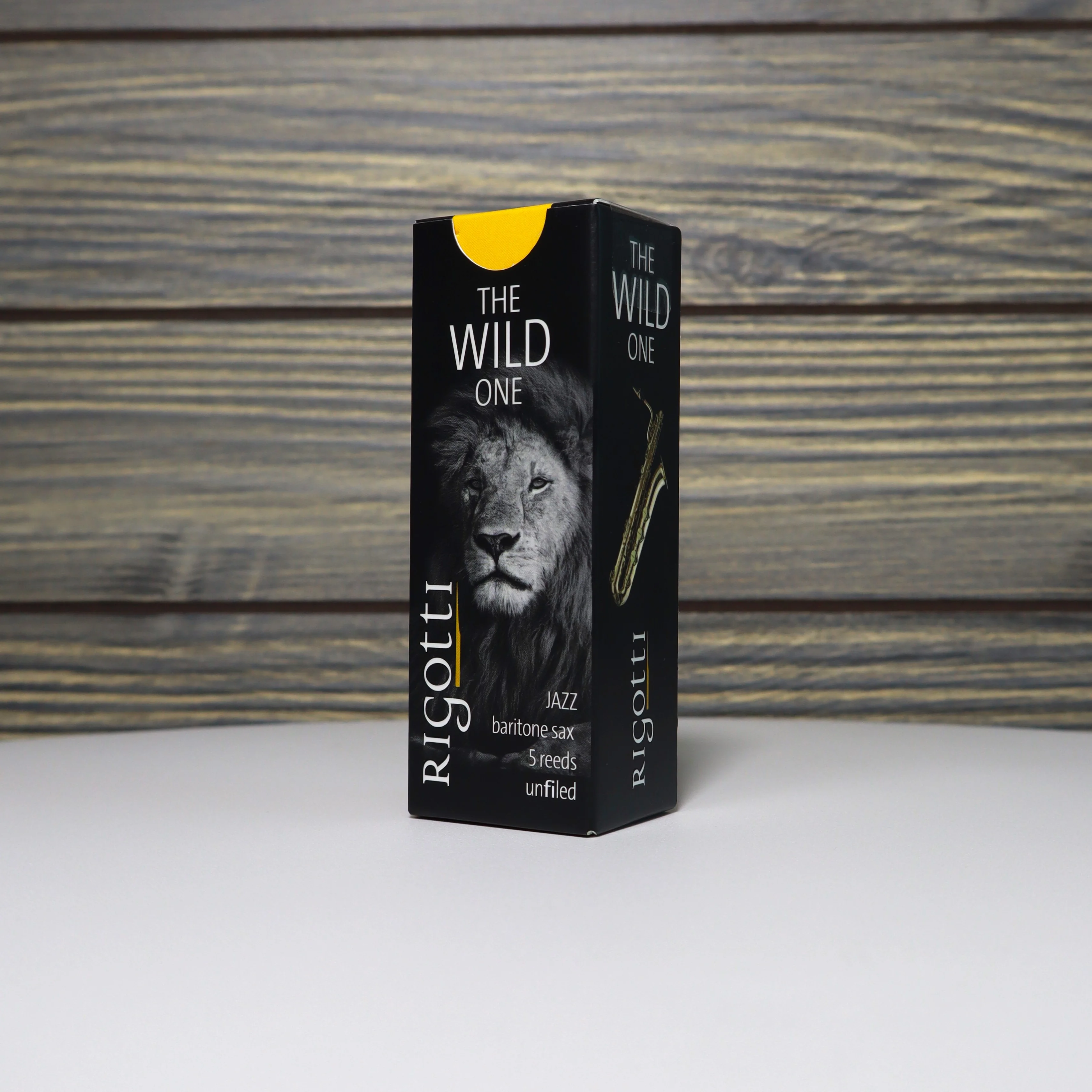 Rigotti The Wild One Baritone Sax Unfiled Reeds 5-Pack, 4.0 - Image 2
