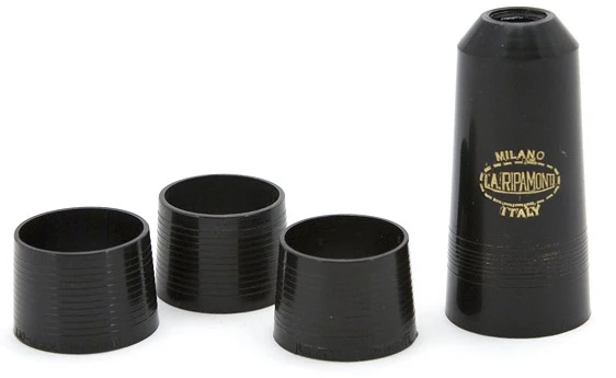 Ripamonti Synthetic Alto Sax Ligature - Clear