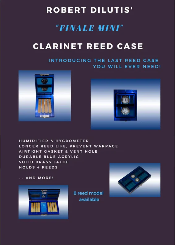 Robert DiLutis Finale Clarinet Reed Case - Image 2