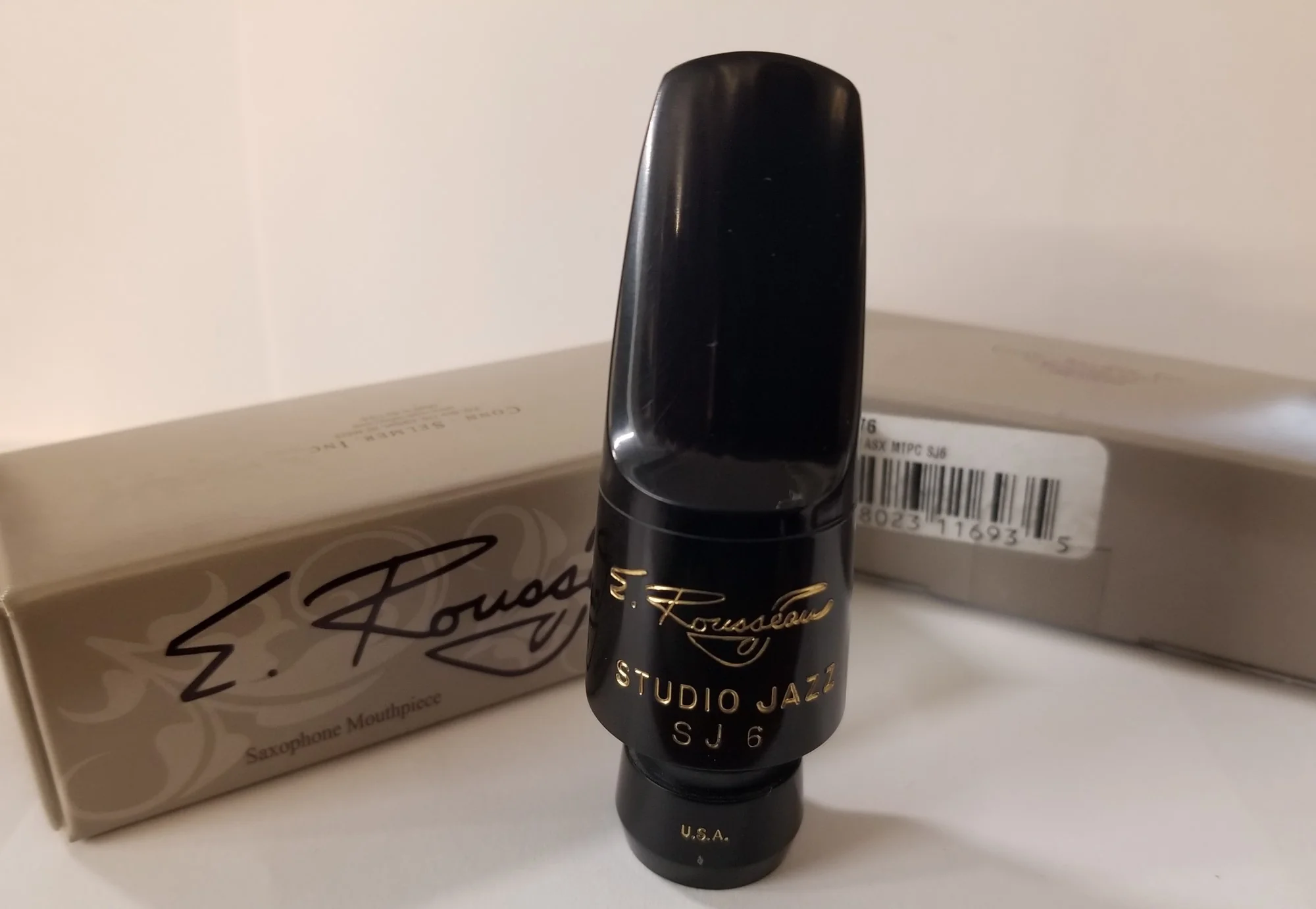 Original E. Rousseau Studio Jazz Alto Sax Mouthpiece DISCONTINUED - Image 10