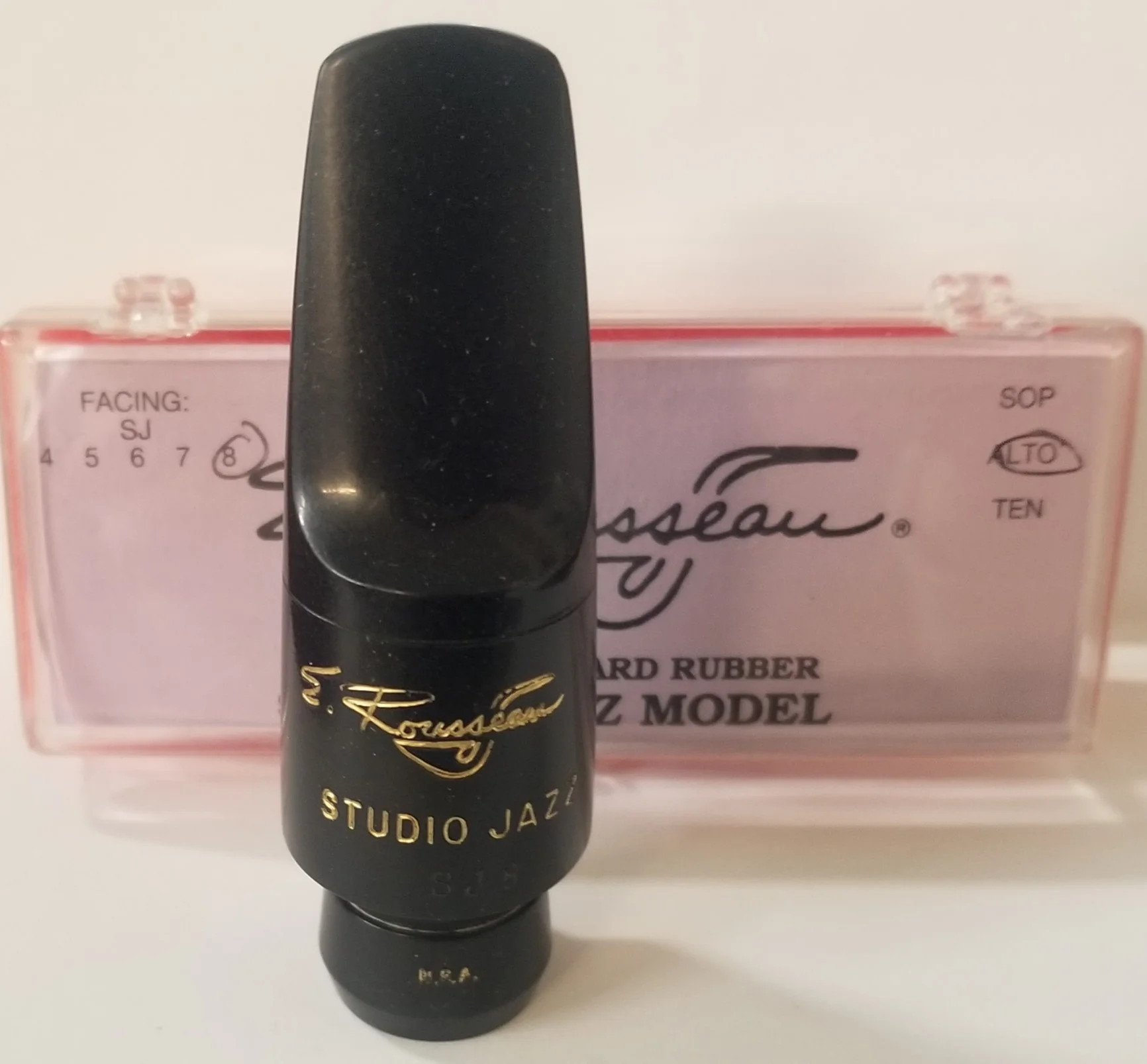 Original E. Rousseau Studio Jazz Alto Sax Mouthpiece DISCONTINUED - Image 6
