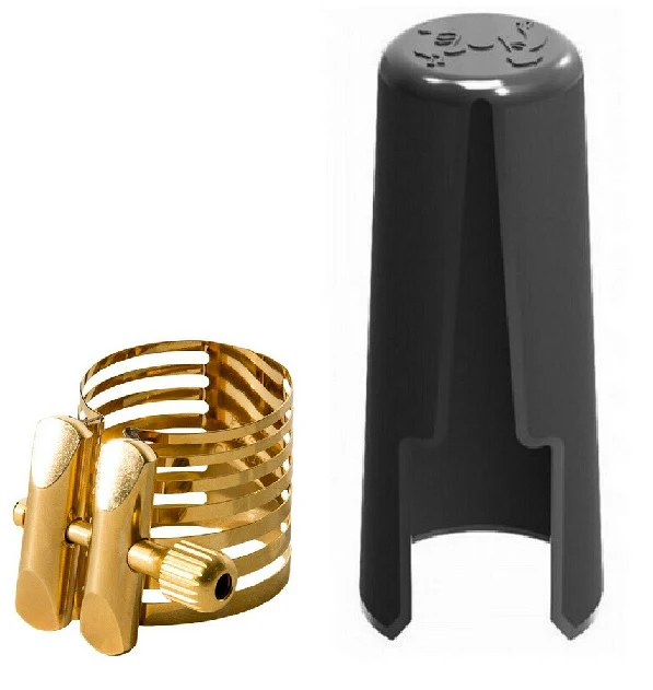 Rovner Platinum Gold Ligature for Soprano Sax Hard Rubber Mouthpieces - PG-1RVS - Image 2