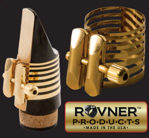 Rovner Platinum Gold Ligature for Bb Clarinet - PG-1R - Image 3