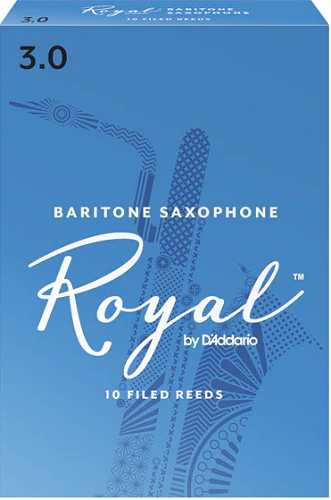 Royal by D'Addario Baritone Saxophone Reeds Filed - 10 Per Box - Image 2