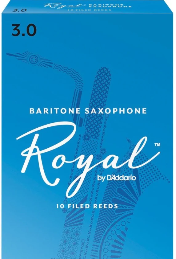 Royal by D'Addario Baritone Saxophone Reeds Filed - 10 Per Box - Image 7