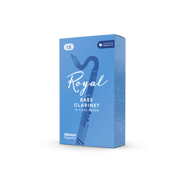 Royal by D'Addario Bass Clarinet Reeds Filed -10 Per Box