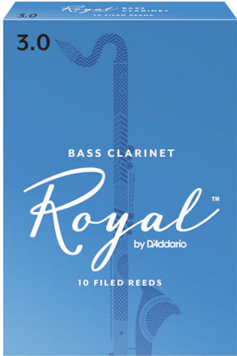 Royal by D'Addario Bass Clarinet Reeds Filed -10 Per Box - Image 2