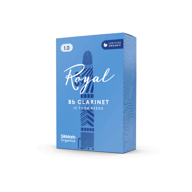 Royal by D'Addario Bb Clarinet Reeds Filed - 10 Per Box
