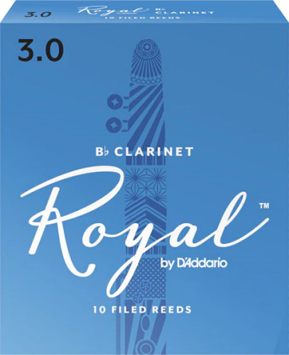 Royal by D'Addario Bb Clarinet Reeds Filed - 10 Per Box - Image 2