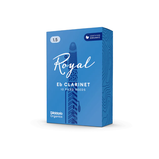 Royal by D'Addario Eb Clarinet Reeds Filed - 10 Per Box