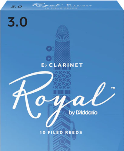 Royal by D'Addario Eb Clarinet Reeds Filed - 10 Per Box - Image 2