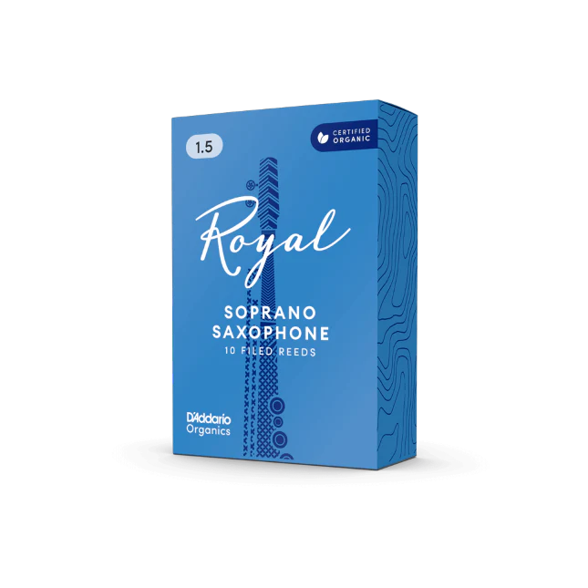 Royal by D'Addario Soprano Saxophone Reeds Filed - 10 Per Box