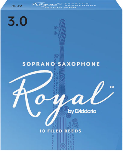 Royal by D'Addario Soprano Saxophone Reeds Filed - 10 Per Box - Image 2