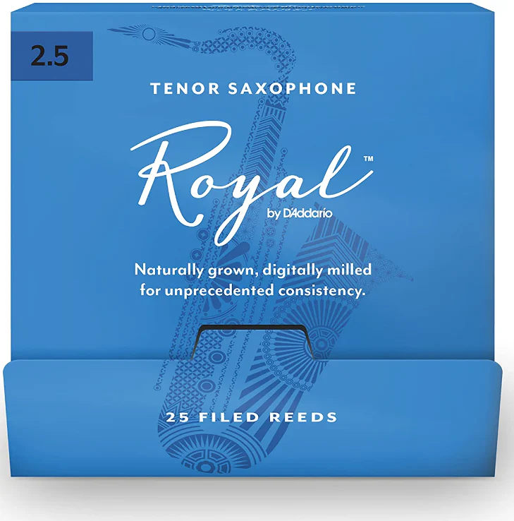 Royal by D'Addario Tenor Saxophone Reeds - 25-Count Single Reeds - Image 3