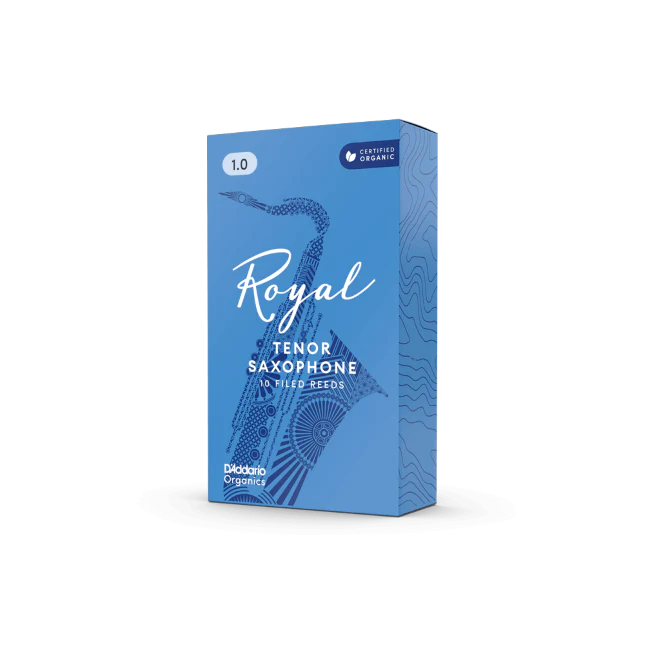 Royal by D'Addario Tenor Saxophone Reeds Filed - 10 Per Box