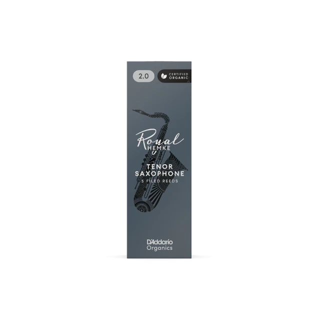 Royal Hemke Organic Tenor Saxophone Reeds Strength 2.0 5-Pack - Image 2