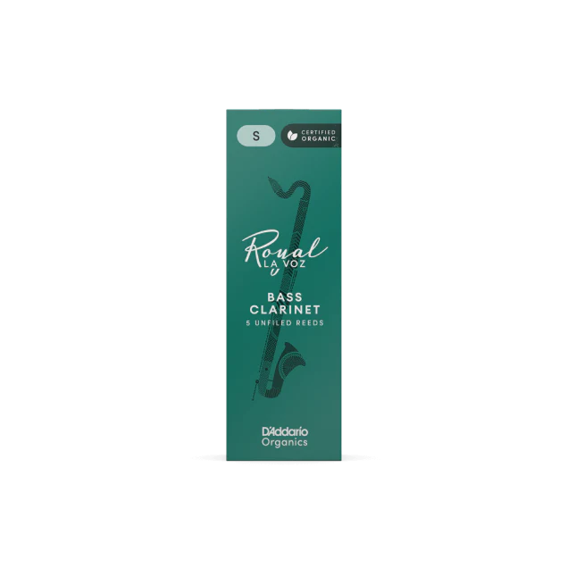 Royal La Voz Organic Bass Clarinet Reeds Medium Soft 5-Pack - Image 2