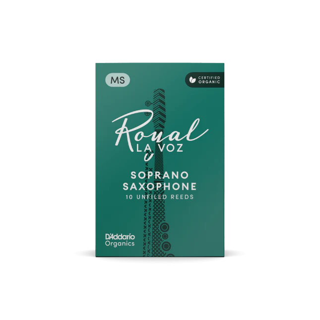 Royal La Voz Organic Soprano Saxophone Reeds Medium Soft 10-Pack - Image 2
