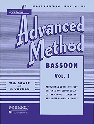 RUBANK ADVANCED METHOD: BASSOON, VOL. 1