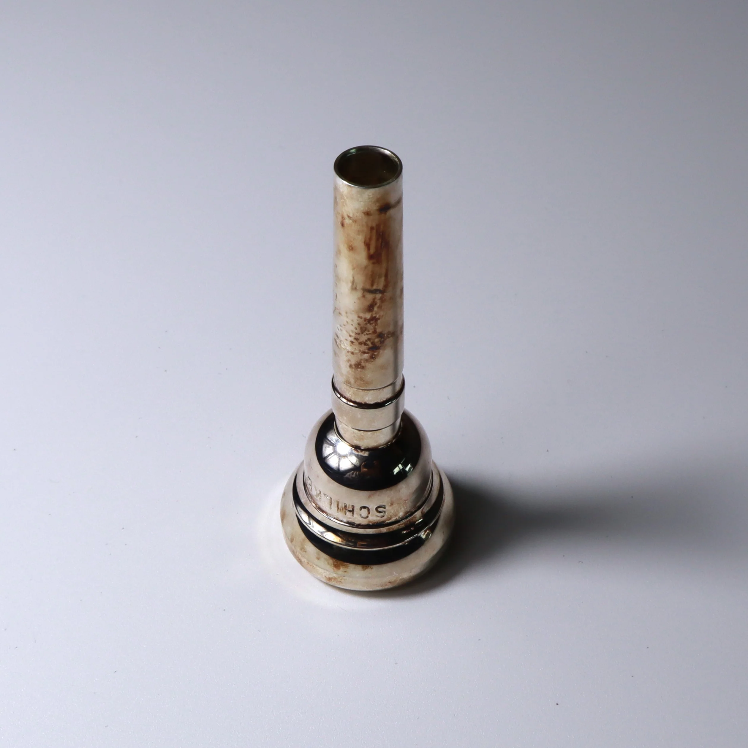 Schilke Standard Cornet Mouthpiece - Silver Plated 14A4A B-STOCK - Image 2