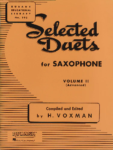 Rubank Selected Duets for Saxophone, VOL 1 or VOL 2 - Image 2