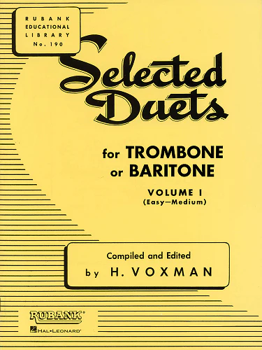 SELECTED DUETS FOR TROMBONE OR BARITONE VOLUME 1 & VOLUME 2