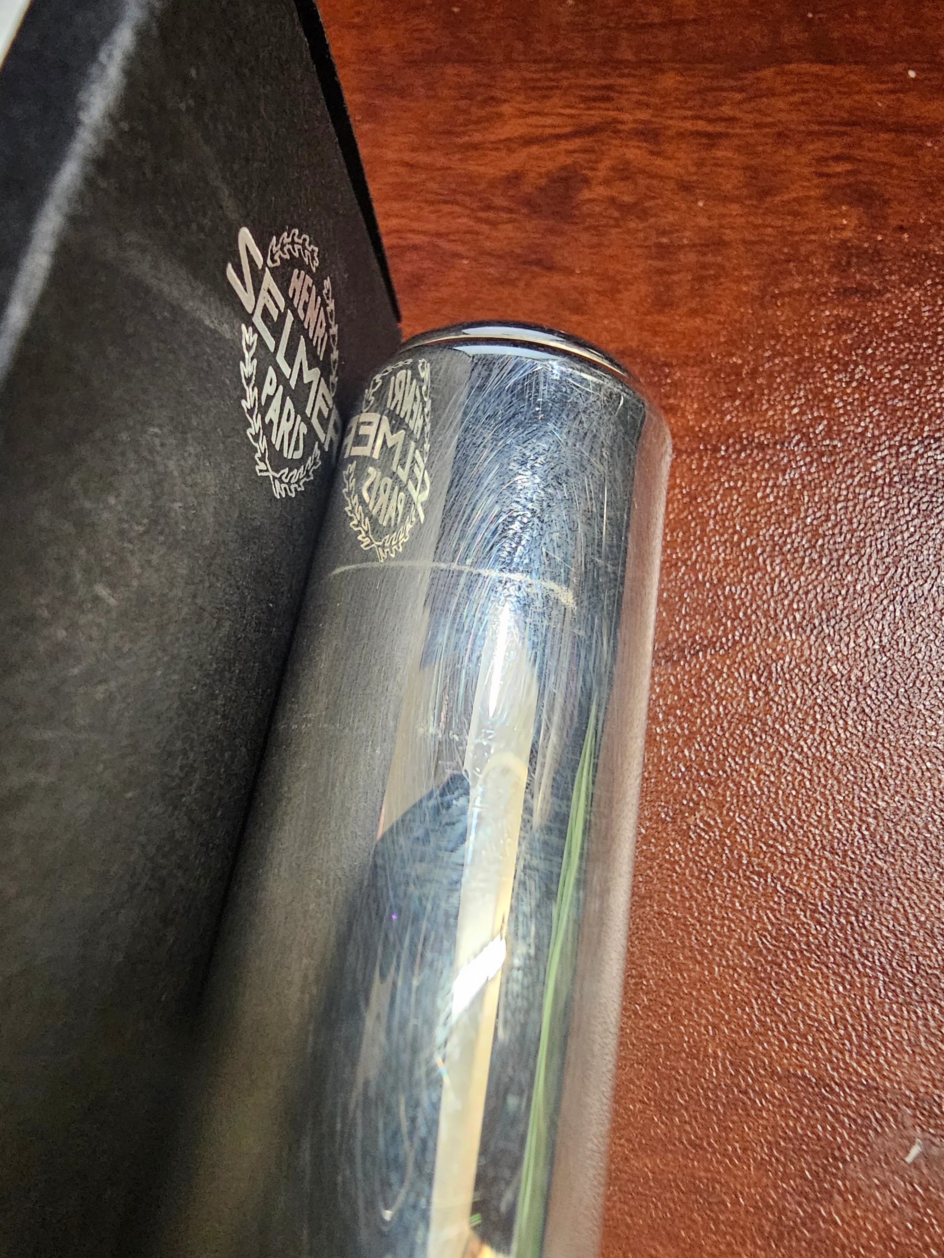 Selmer Paris Tenor Sax Silver Plated Cap - Image 2