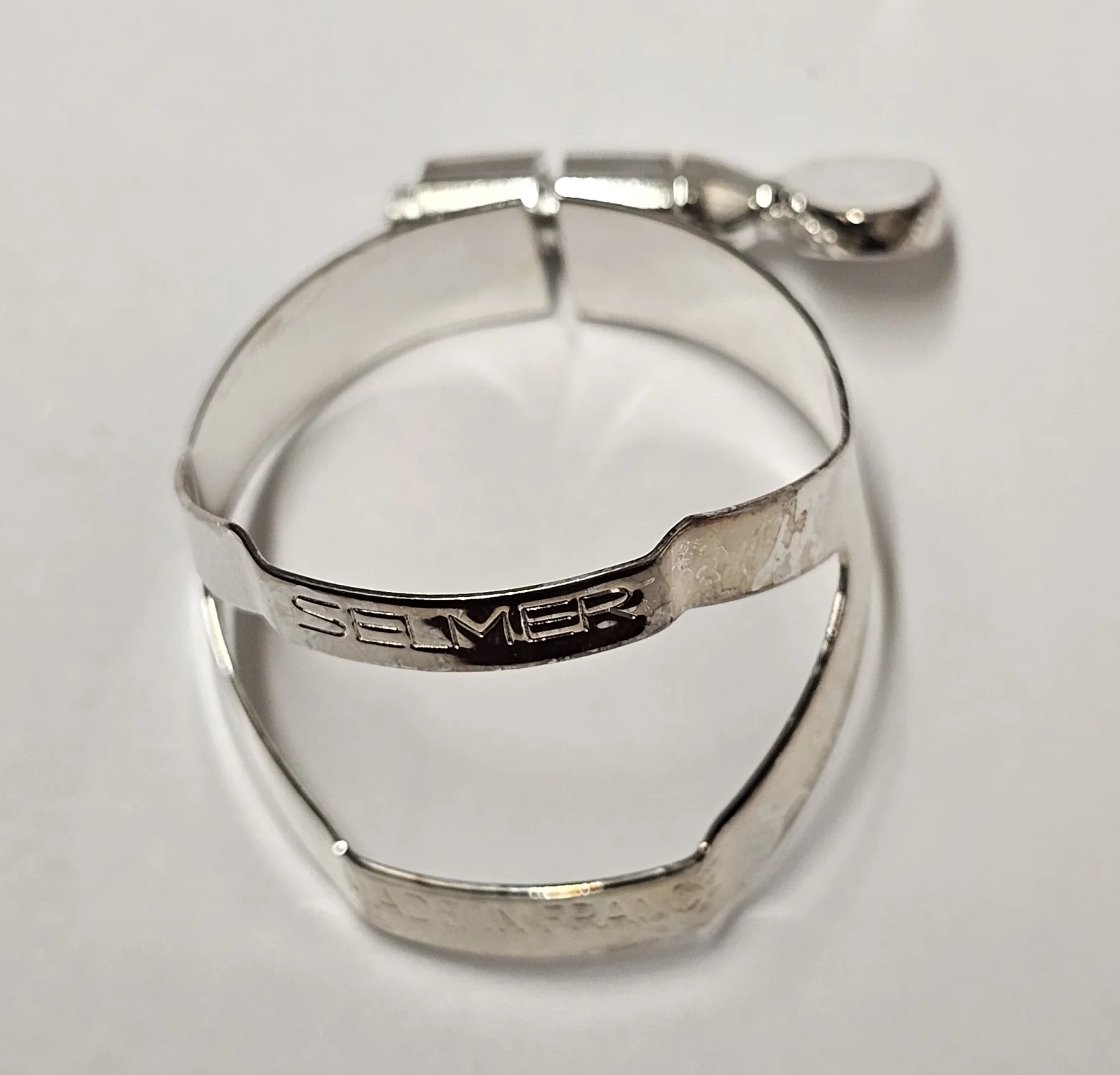 Selmer Paris Tenor Sax Silver Plated Ligature 434TS - Image 3