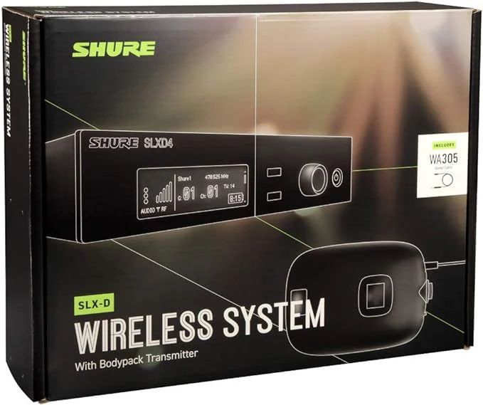 SHURE SLXD14 Wireless System with SLXD1 Bodypack Transmitter G58 Frequency Band - Image 2