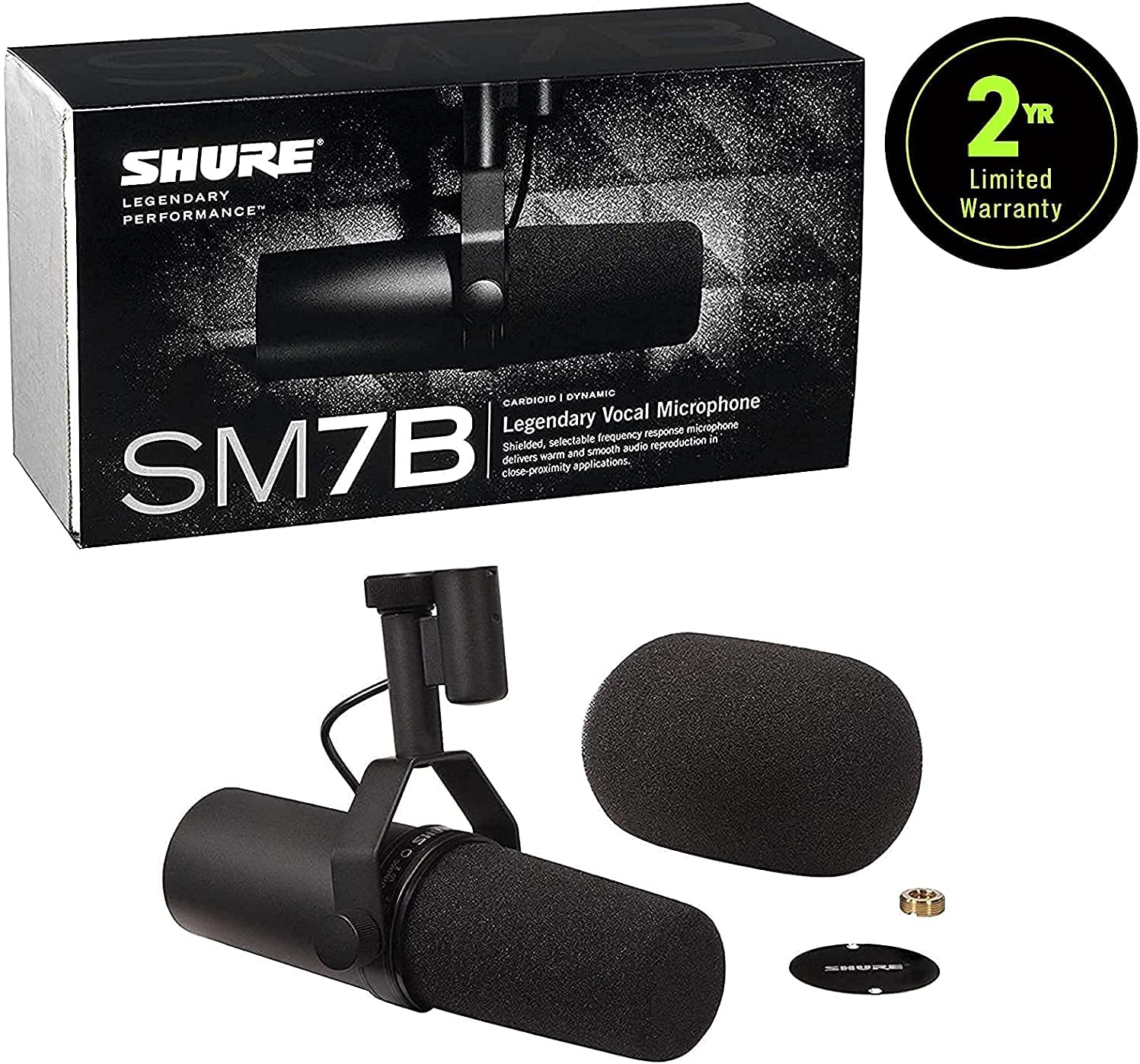 Shure SM7B Vocal Microphone - Image 2