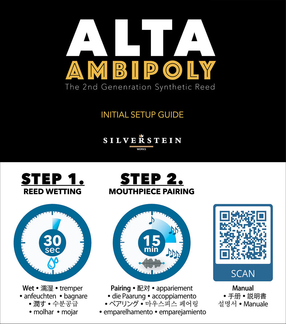 Silverstein ALTA Ambipoly Soprano Saxophone Classic Synthetic Reed - Image 6