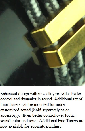 Silverstein Tenor Sax Ligature II - CRYO4 Gold SIZE #9 - Image 9