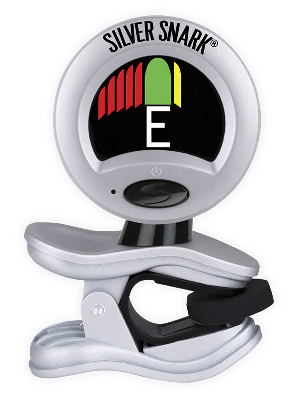 Snark Clip-On Tuner Chromatic, For All Instruments - Silver 2.0 Longer Battery Life